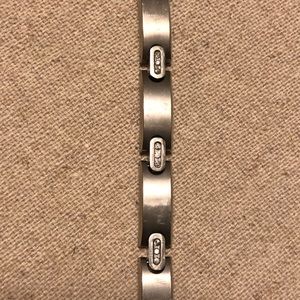 Men’s Titanium & Diamond bracelet